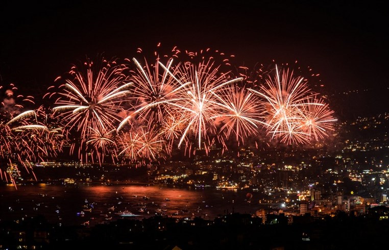 Jounieh International Festival 2014 Flies Fireworks Photo Contest Winners to Europe